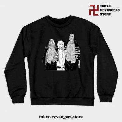Tokyo Revengers Crewneck Sweatshirt Black / S