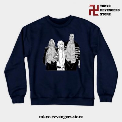 Tokyo Revengers Crewneck Sweatshirt Navy Blue / S