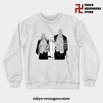 Tokyo Revengers Crewneck Sweatshirt White / S