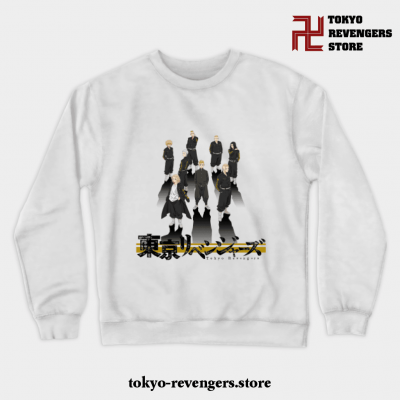 Tokyo Revengers Fashion Crewneck Sweatshirt White / S
