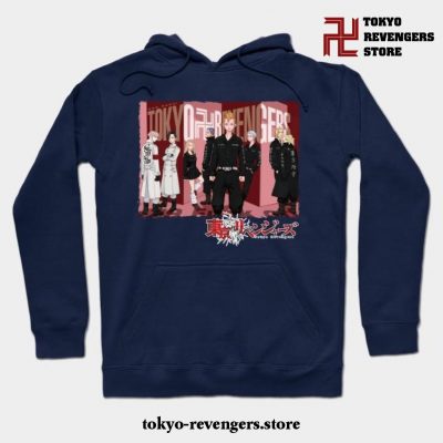 Tokyo Revengers Fashion Hoodie Navy Blue / S