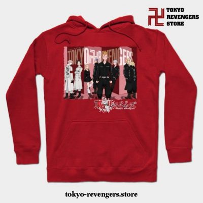Tokyo Revengers Fashion Hoodie Red / S