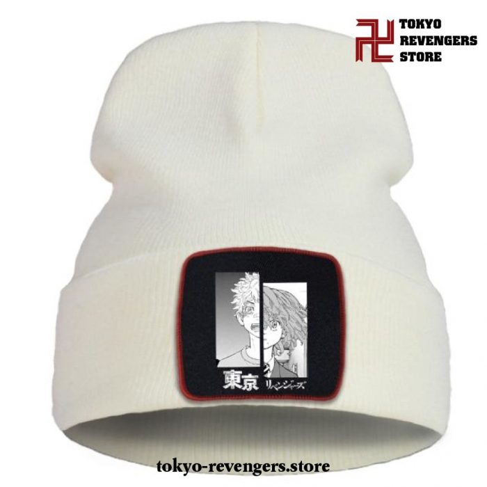 Tokyo Revengers Hinata Tachibana Beanie Hat Beige