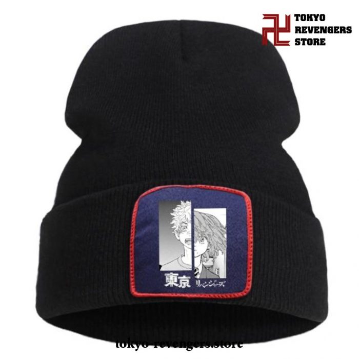 Tokyo Revengers Hinata Tachibana Beanie Hat Black