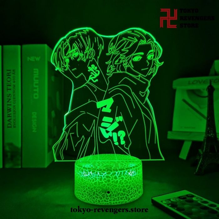 Tokyo Revengers Izana Kurokawa & Manjiro Sano 3D Lamp