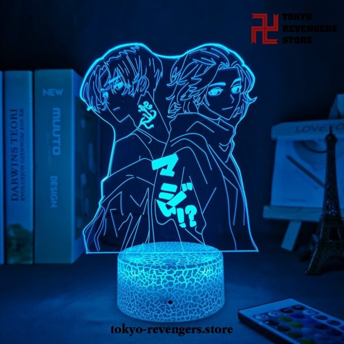 Tokyo Revengers Izana Kurokawa & Manjiro Sano 3D Lamp