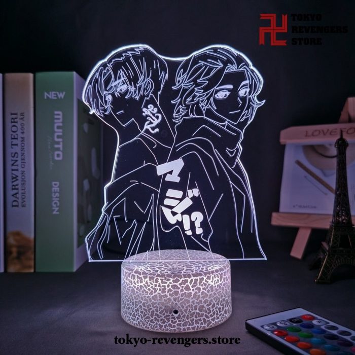 Tokyo Revengers Izana Kurokawa & Manjiro Sano 3D Lamp