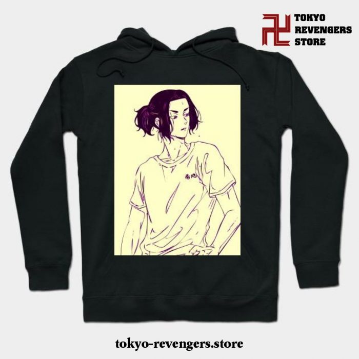 Tokyo Revengers Keisuke Baji Hoodie Black / S