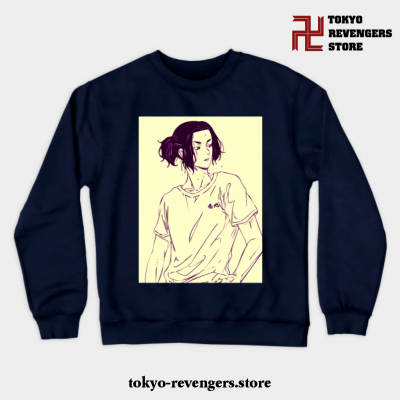 Tokyo Revengers Keisuke Bajit-Shirt Navy Blue / S