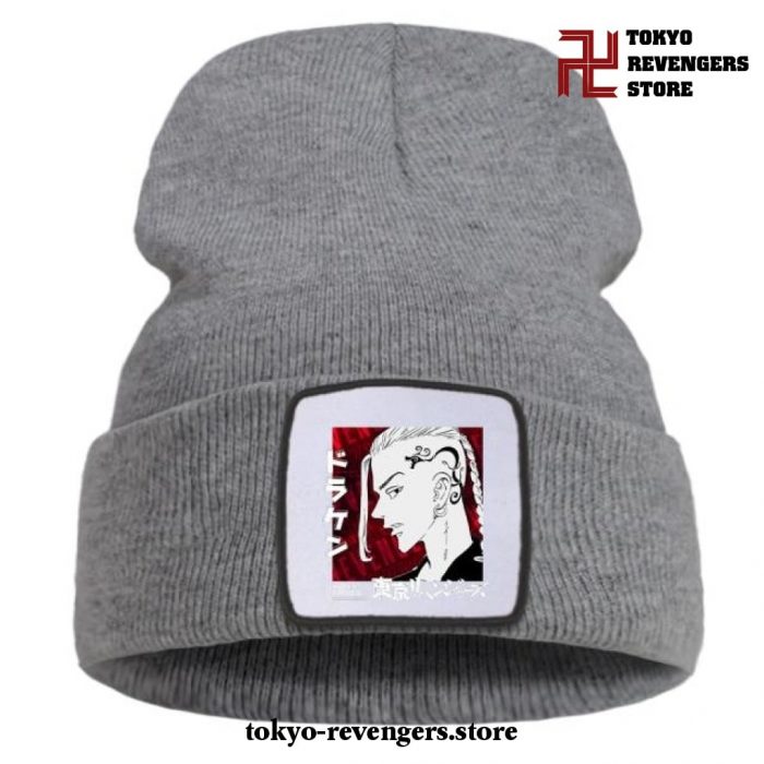 Tokyo Revengers Ken Ryuguji Beanie Hat Gray