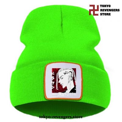 Tokyo Revengers Ken Ryuguji Beanie Hat Green