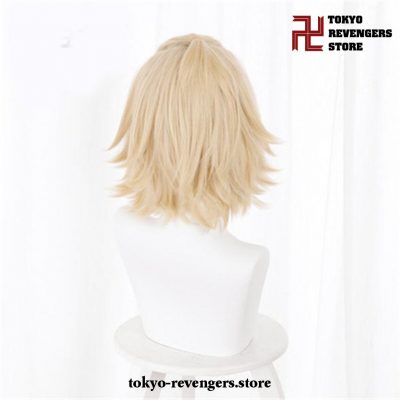 Tokyo Revengers Manjiro Sano Cosplay Wig Gold Short Hair