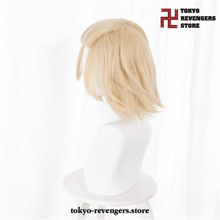 Tokyo Revengers Manjiro Sano Cosplay Wig Gold Short Hair