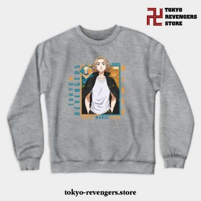 Tokyo Revengers - Manjiro Sano(Mikey) Crewneck Sweatshirt Gray / S