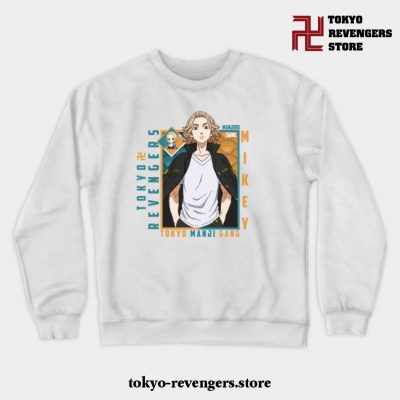 Tokyo Revengers - Manjiro Sano(Mikey) Crewneck Sweatshirt White / S