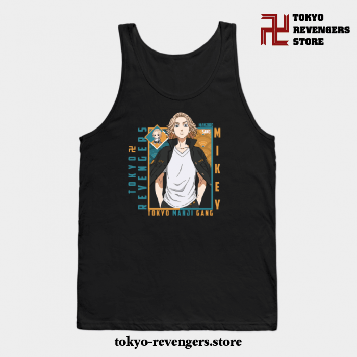 Tokyo Revengers - Manjiro Sano(Mikey) Tank Top Black / S