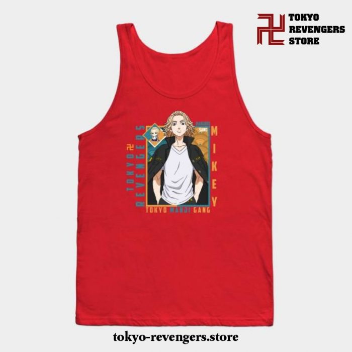 Tokyo Revengers - Manjiro Sano(Mikey) Tank Top Red / S