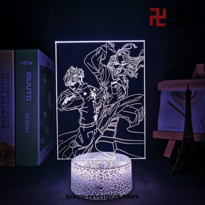 Tokyo Revengers Mikey And Draken 3D Led Lamp