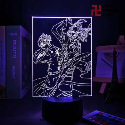 Tokyo Revengers Mikey And Draken 3D Led Lamp