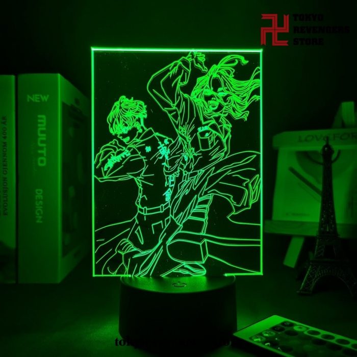 Tokyo Revengers Mikey And Draken 3D Led Lamp