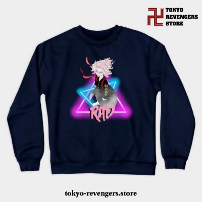 Tokyo Revengers Rad Artwork Crewneck Sweatshirt Navy Blue / S