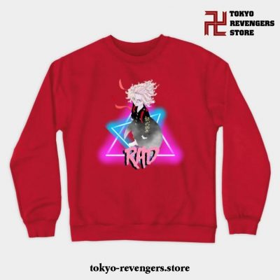 Tokyo Revengers Rad Artwork Crewneck Sweatshirt Red / S