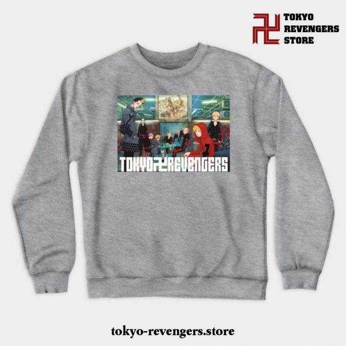 Tokyo Revengers Retro Crewneck Sweatshirt Gray / S