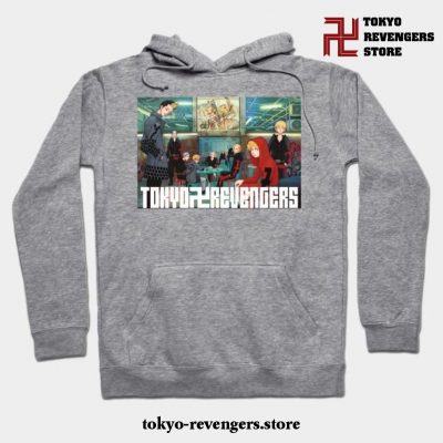 Tokyo Revengers Retro Hoodie Gray / S