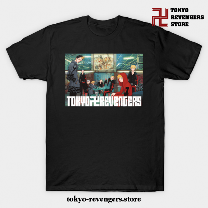 Tokyo Revengers Retro T-Shirt Black / S