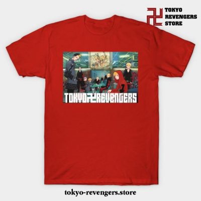 Tokyo Revengers Retro T-Shirt Red / S