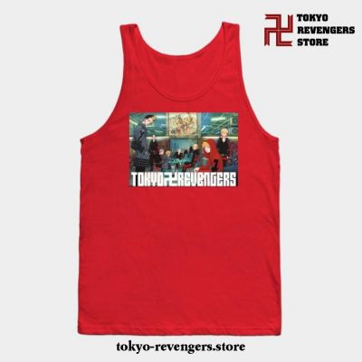 Tokyo Revengers Retro Tank Top Red / S