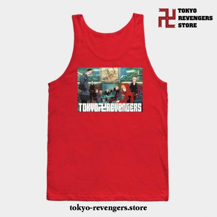 Tokyo Revengers Retro Tank Top Red / S