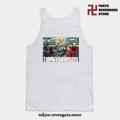 Tokyo Revengers Retro Tank Top White / S