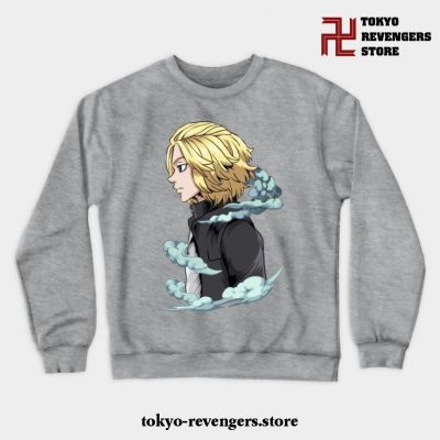 Tokyo Revengers - Sano Manjiro Clouds Crewneck Sweatshirt Gray / S