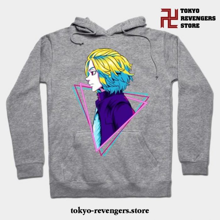 Tokyo Revengers Sano Manjiro Hoodie Gray / S