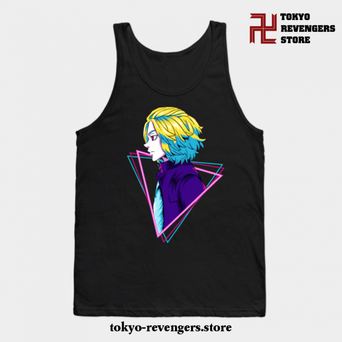 Tokyo Revengers Sano Manjiro Tank Top Black / S