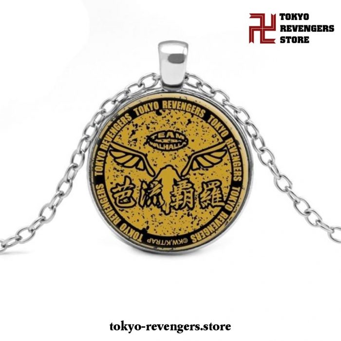 Tokyo Revengers Silver Glass Necklace 10