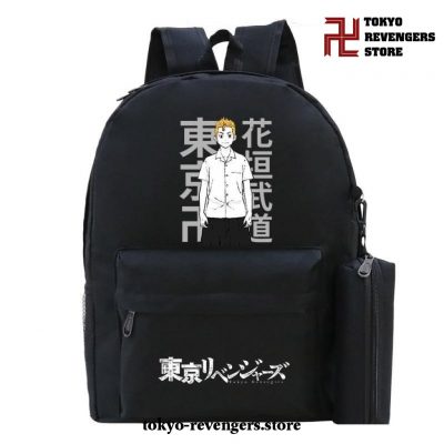 Tokyo Revengers Takemichi Hanagaki Teenager School Backpack