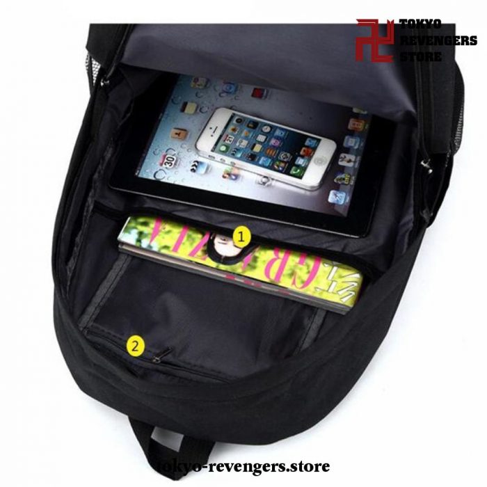 Tokyo Revengers Takemichi Hanagaki Teenager School Backpack