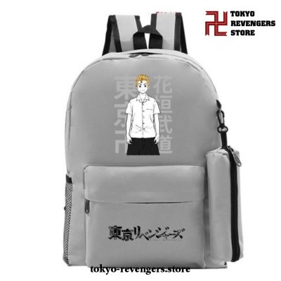 Tokyo Revengers Takemichi Hanagaki Teenager School Backpack Green