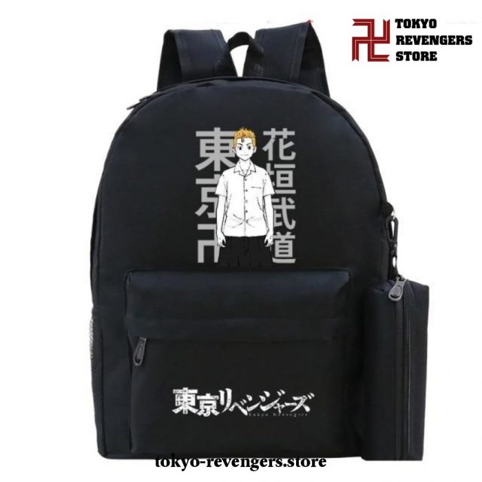 Tokyo Revengers Takemichi Hanagaki Teenager School Backpack Lavender