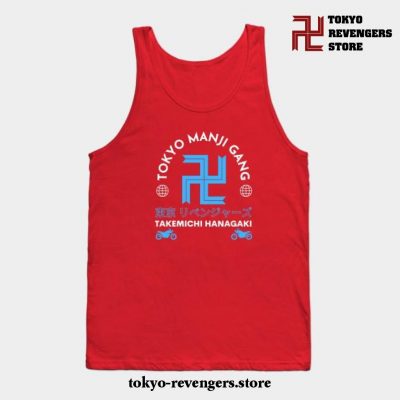 Tokyo Revengers Takemichi Tank Top Red / S