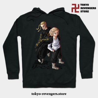 Tokyo Revengers Time Hoodie Black / S