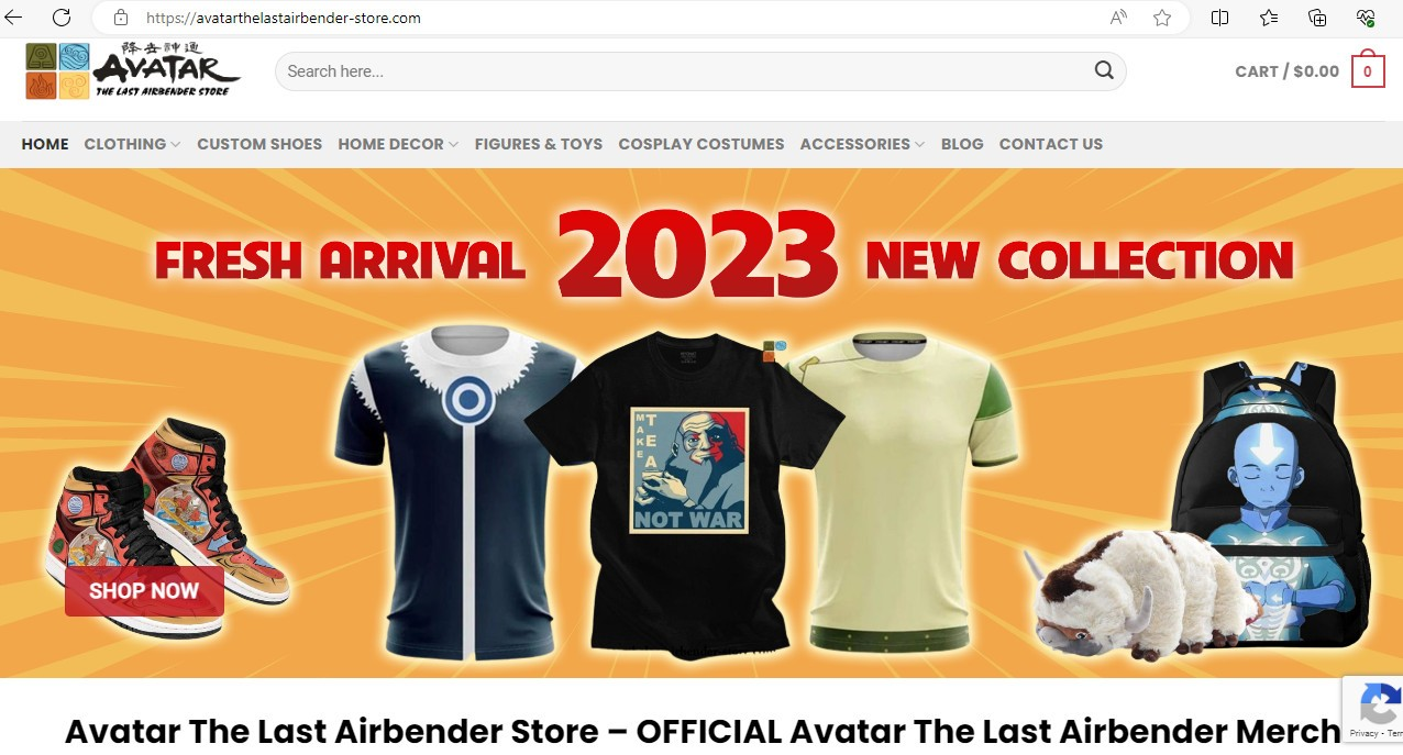 Avatarthelastairbender-store.com